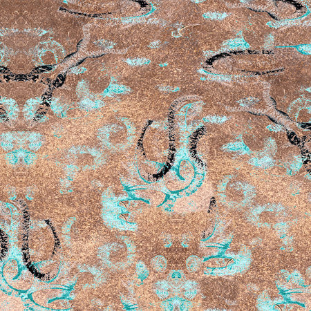 Old grunge vintage weathered background abstract antique texture with retro pattern