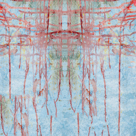 Old grunge vintage weathered background abstract antique texture with retro patternの写真素材