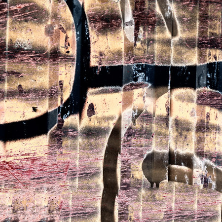 Old grunge vintage weathered background abstract antique texture with retro patternの写真素材