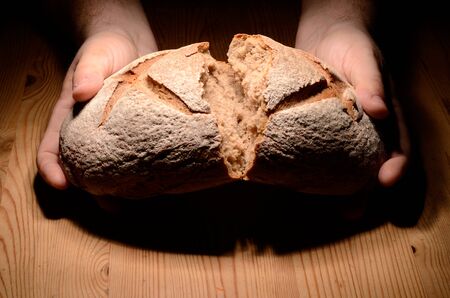 Breaking bread