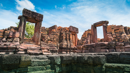 Ancient stone,Thailandの写真素材