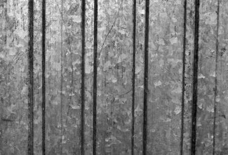 industrial corrugated metal siding of the oldの写真素材