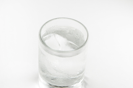 Gin tonic with iceの写真素材