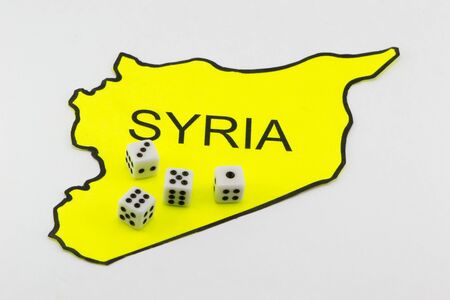 The military confrontation in Syriaの写真素材