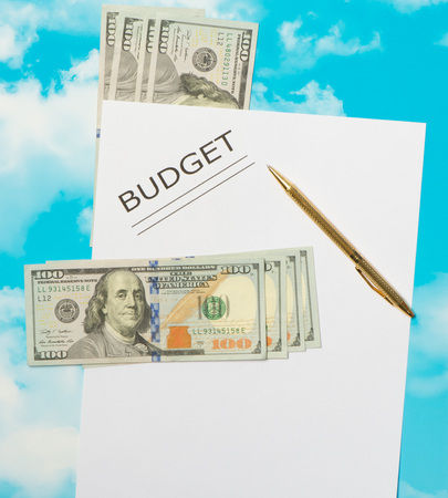Family budget and the company conceptの写真素材