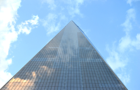 Skyscraper as a symbol of infinity