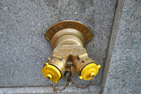 Kind of standpipe firefightersの写真素材