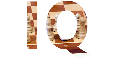 IQ in the symbolの写真素材