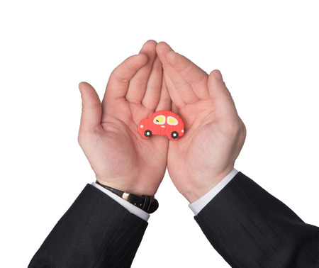 Car insurance in the conceptの写真素材