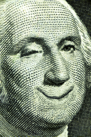 The growth of the dollar and the US economyの写真素材