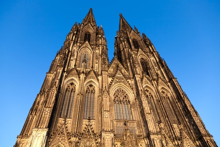 Gothic Cathedral in Cologne, Germany.の写真素材