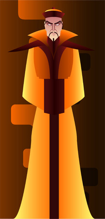 Chinese Mandarin characterのイラスト素材