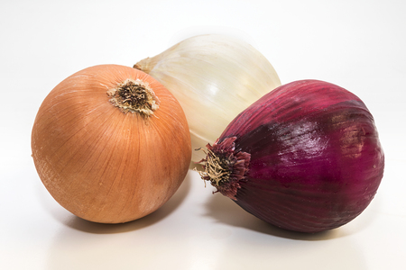 Variety of onionsの写真素材