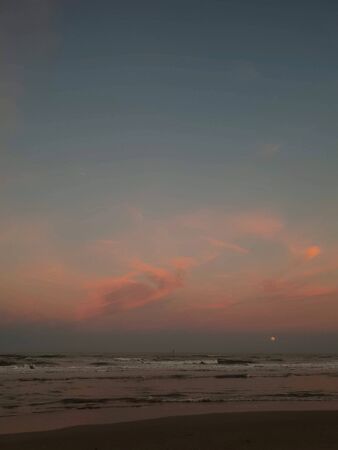 Rimini Sunset Beachの写真素材