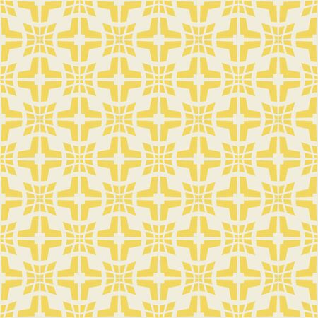 Yellow seamless pattern on light seamless backdrop.のイラスト素材