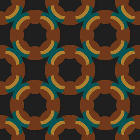 Vector modern seamless geometry pattern. Fashion print design.