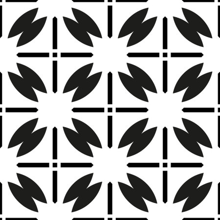 Modern abstract pattern on white backdrop. Digital technology backdropのイラスト素材