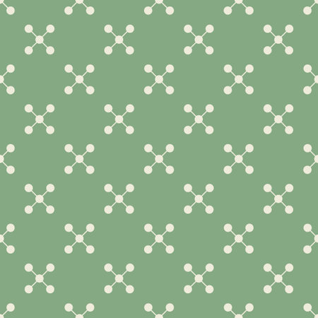 Modern geometry pattern, abstract background, trendy print, monochrome retro textureのイラスト素材