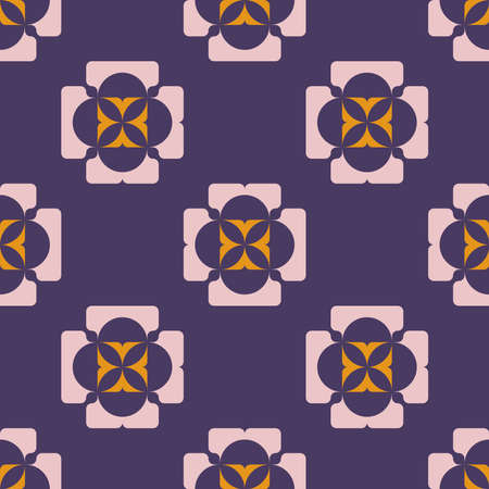 Textile graphic concept. Abstract futuristic geometric background.