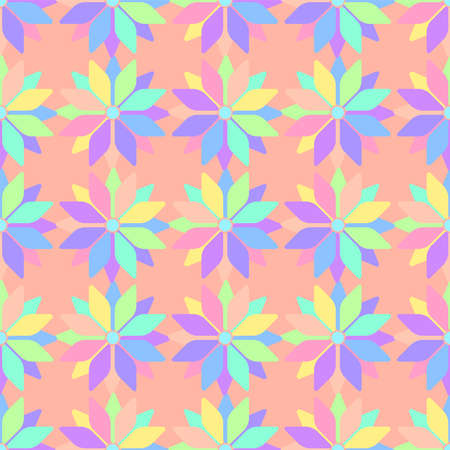 Floral seamless pattern. Modern textile, wallpaper design.のイラスト素材