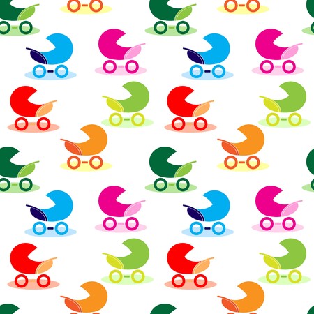 vivid carirage backgroundのイラスト素材