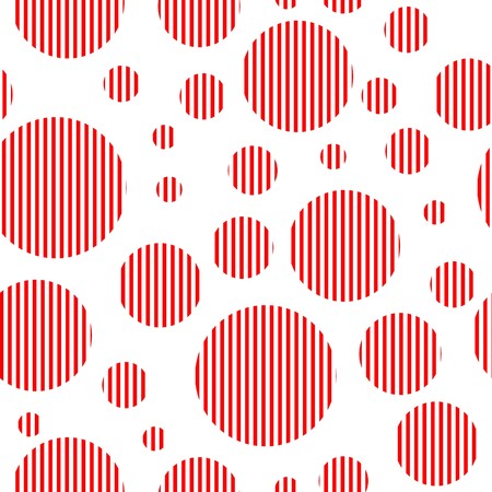 Circles pattern in fashion trend colorsのイラスト素材