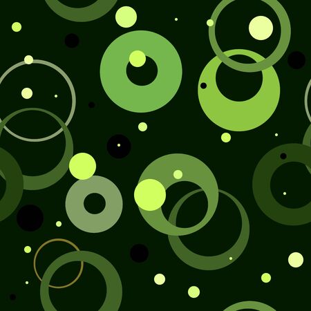 Circles pattern in fashion trend colorsのイラスト素材