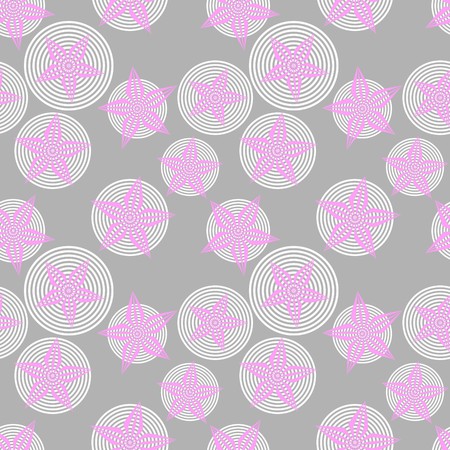 Seamless background with art flowersのイラスト素材