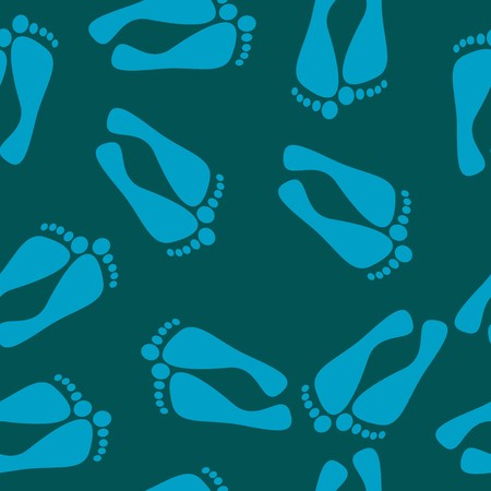 Footprints - design backgroundのイラスト素材