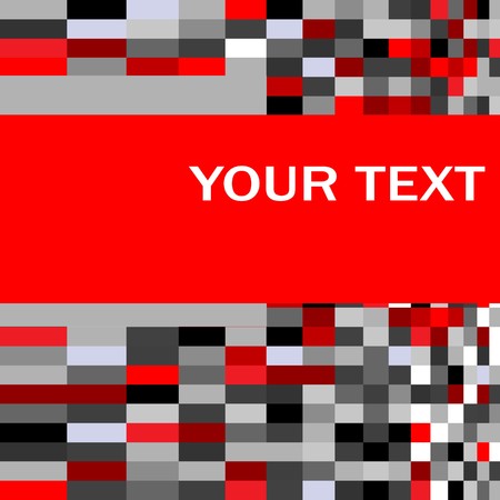 Banner in fashion trend colorsのイラスト素材