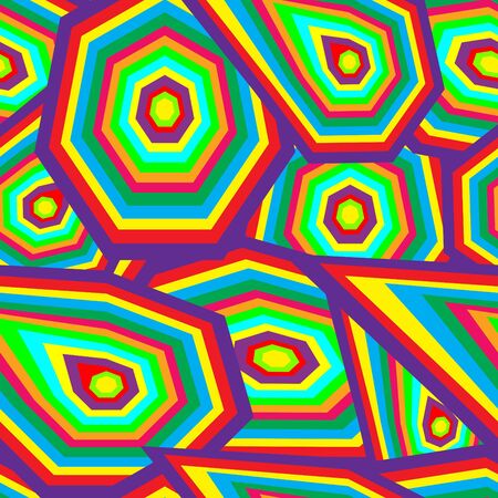 Pattern in fashion trend colorsのイラスト素材