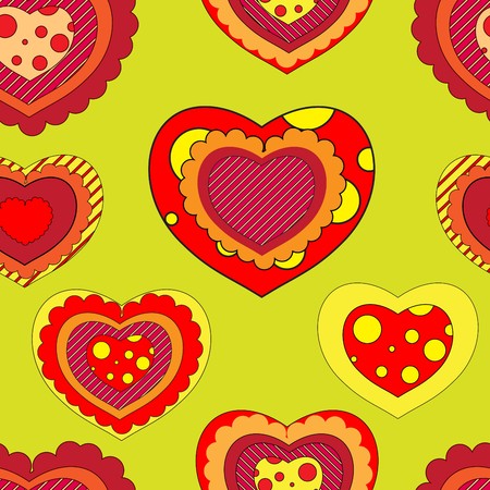 pop-art valentine backgroundのイラスト素材