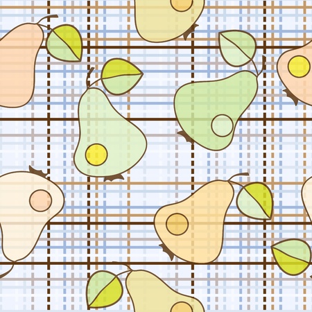 color pear - seamless wallpaperのイラスト素材