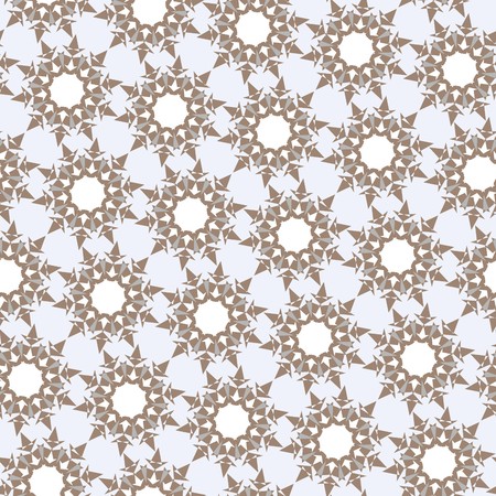 Seamless pattern with abstract flowersのイラスト素材