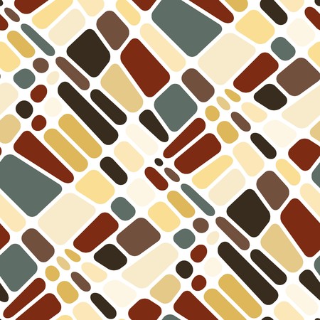 Square pattern in fashion trend colorsのイラスト素材