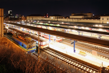 Main Train Station in Bratislava - Slovakiaの写真素材