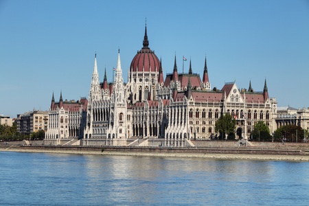 Budapest - Hungarian parliament の写真素材