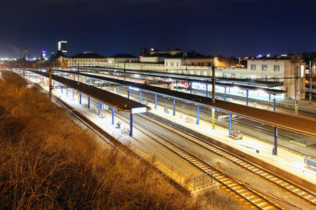 Main Station in Bratislava のeditorial素材