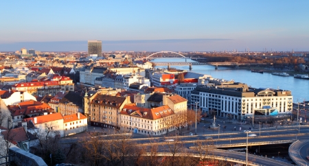 View of Bratislava の写真素材