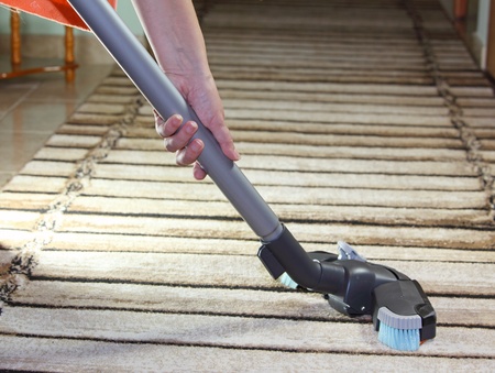 Vacuum cleaner - cleaning the houseの写真素材