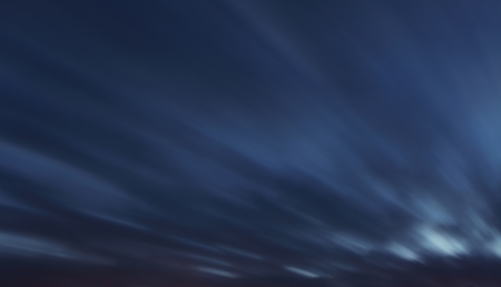 Sky background - long exposure at twiligth with cloudsの写真素材