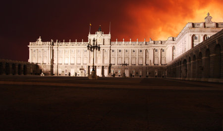 Madrid,  Royal Palace, Spainのeditorial素材