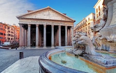 Pantheon, Rome, Italy のeditorial素材