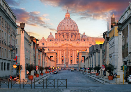 Rome, Vatican cityのeditorial素材