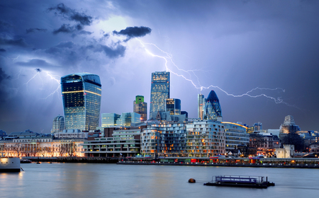 City of London, UKの写真素材