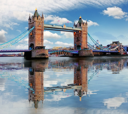 London - Tower bridge, UKの写真素材