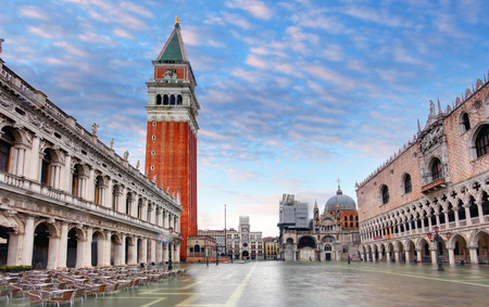 San Marco square, Venice Italy.の写真素材