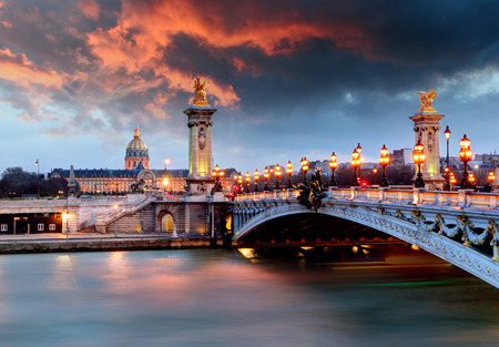 Alexandre 3 Bridge, Paris, France Alexandre 3 Bridge, Paris, France