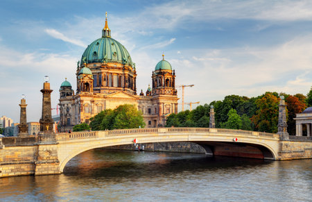 Berlin cathedral, Berliner Domのeditorial素材