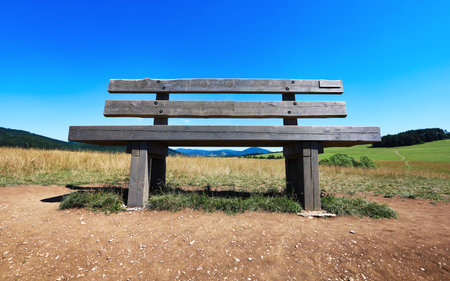 Big bench in village Klastor pod Znievom - Slovakia